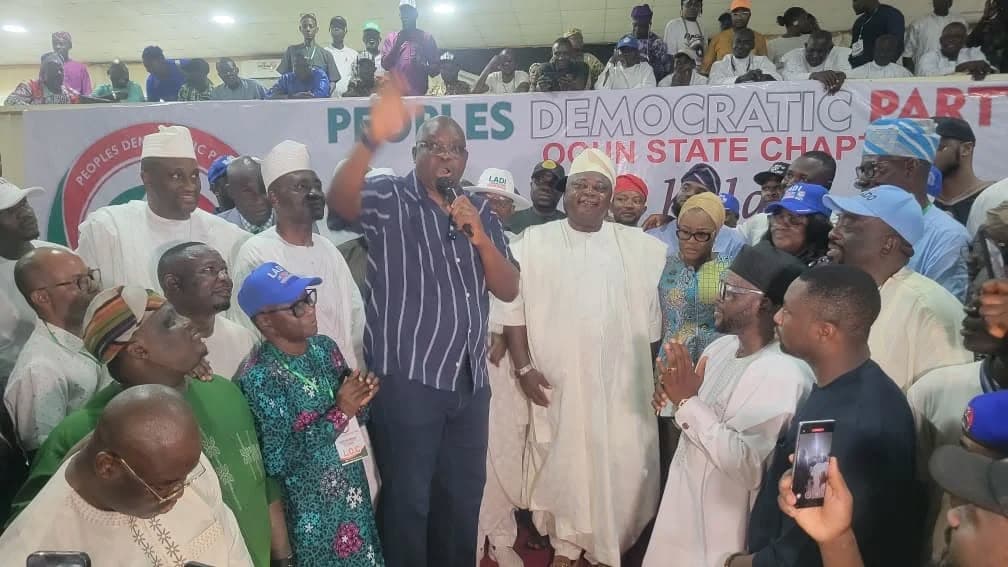 Ogun 2027: Adebutu emerges PDP candidate for governor, vows to unseat APC