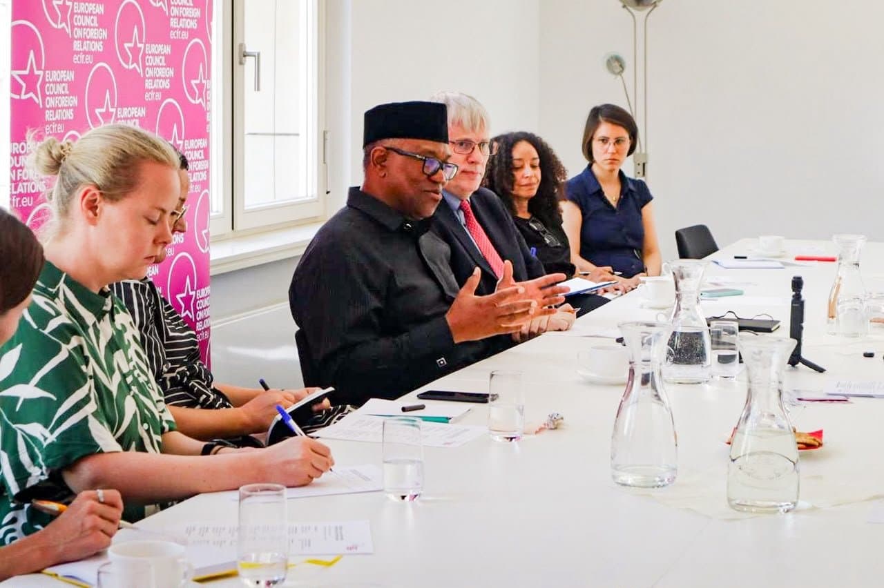 Obi Highlights Nigeria’s Democratic Future, SME Growth At ECFR Berlin Roundtable